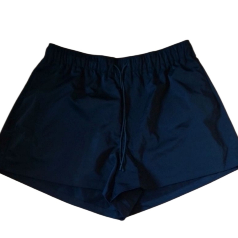 NWT Good American Black Shorts Size 5